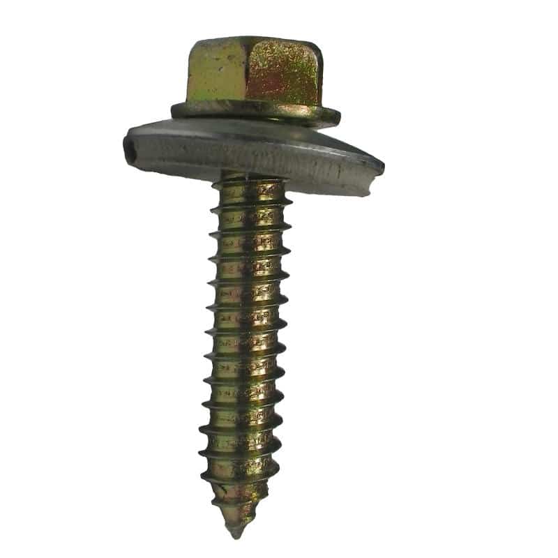 בורג איסכורית רגיל 2×1/4″ עם אטם – 1,000 יחידות