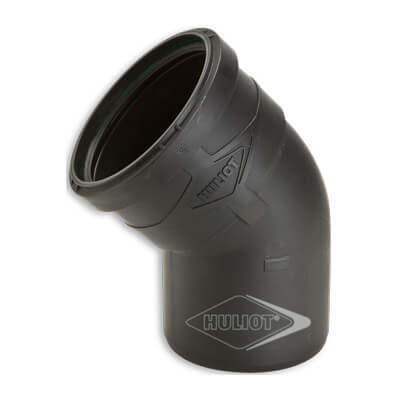 ברך 45° לצינור שפכים 110 מ״מ ULTRA SILENT | חוליות