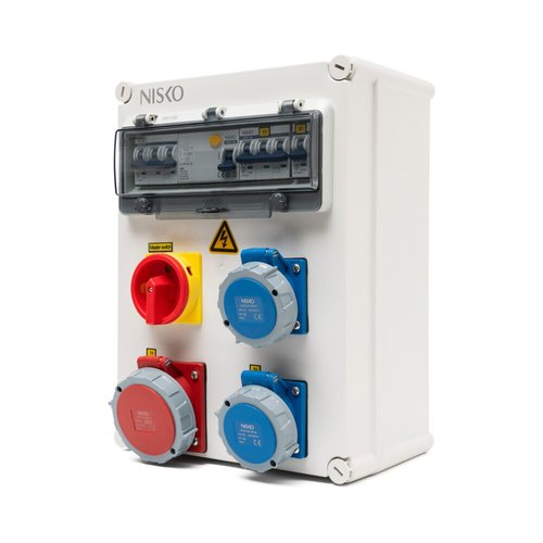 לוח חשמל זמני NSK-25A IP65 | NISKO